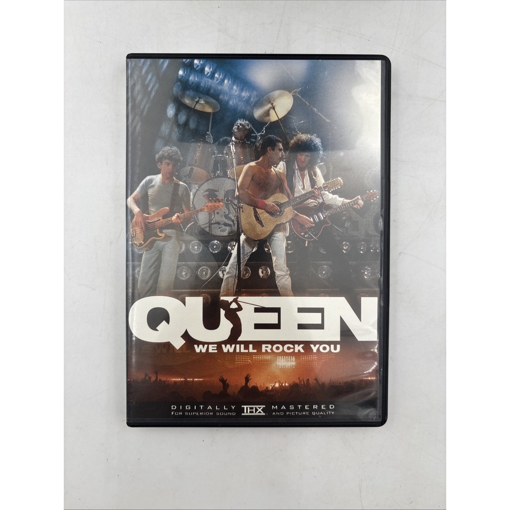 Queen - We Will Rock You (DVD, 2001) Digital Surround Sound (DTS) Rock Concert